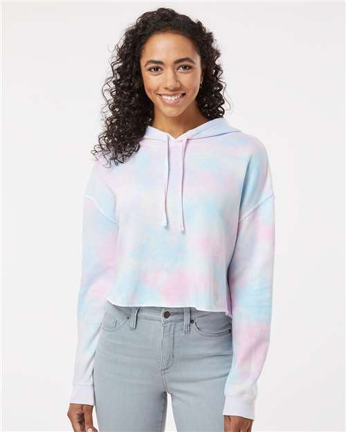 Women’s Lightweight Crop Hooded Sweatshirt - Toronto Apparel - Screen Printing and Embroidery Fleece