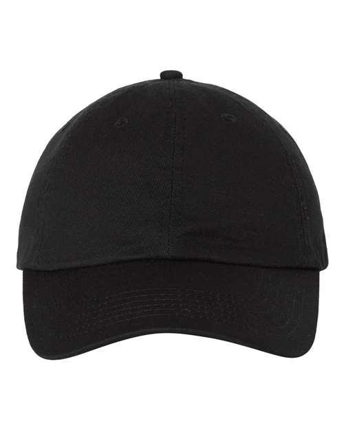 Adult Bio - Washed Classic Dad Hat - Black / Adjustable