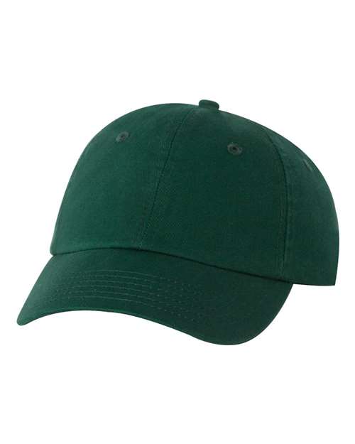 Adult Bio - Washed Classic Dad Hat - Forest Green