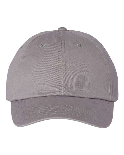 Adult Bio - Washed Classic Dad Hat - Grey / Adjustable