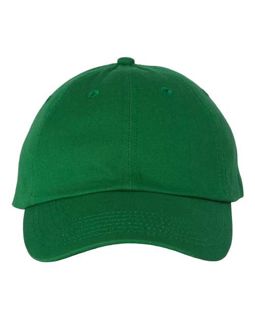 Adult Bio - Washed Classic Dad Hat - Kelly / Adjustable