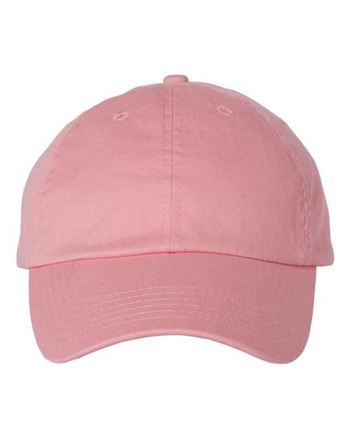 Adult Bio - Washed Classic Dad Hat - Pink / Adjustable