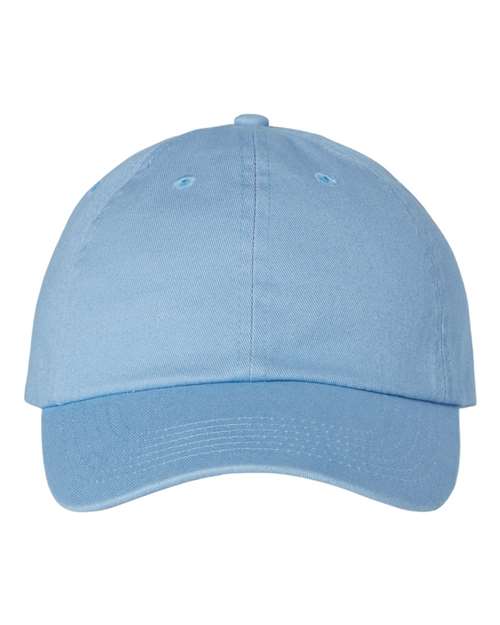 Adult Bio - Washed Classic Dad Hat - Sky Blue / Adjustable