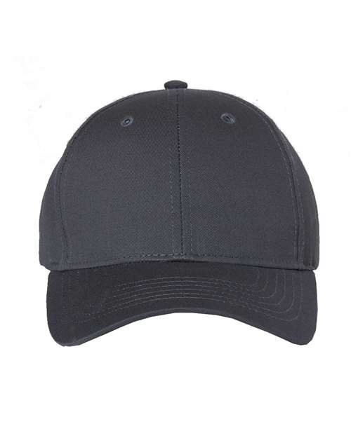 Adult Cotton Twill Cap Dark Grey Adjustable Headwear Sportsman