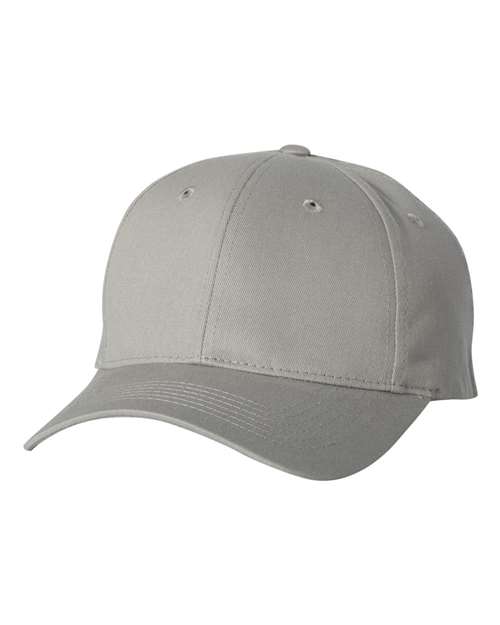 Adult Cotton Twill Cap - Grey / Adjustable