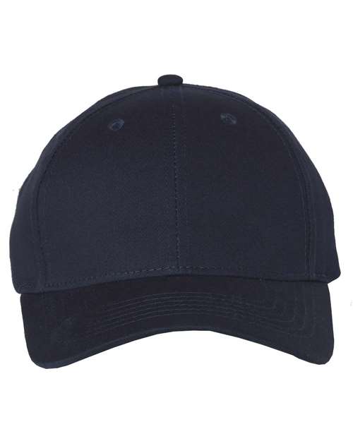 Adult Cotton Twill Cap Navy Adjustable Headwear Sportsman