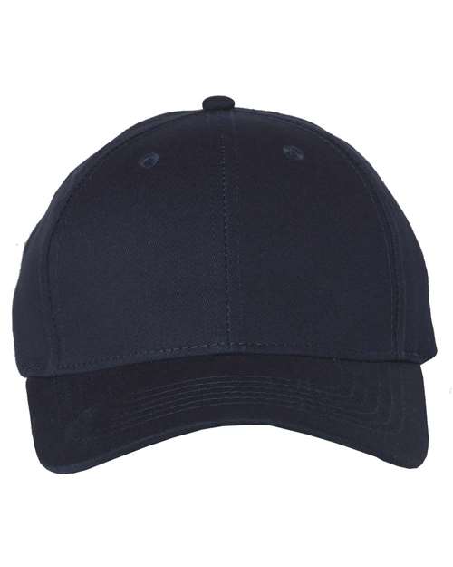 Adult Cotton Twill Cap - Navy / Adjustable