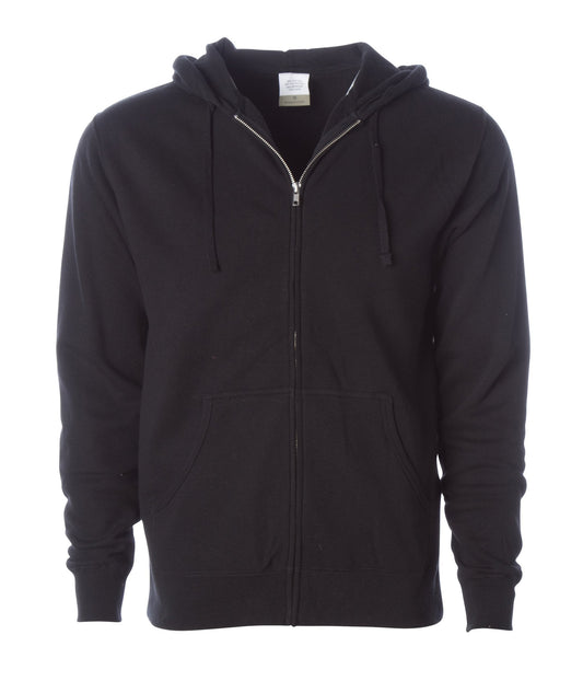 AFX4000Z Lightweight Zip Hooded Sweatshirt - Black / XS ZIPS