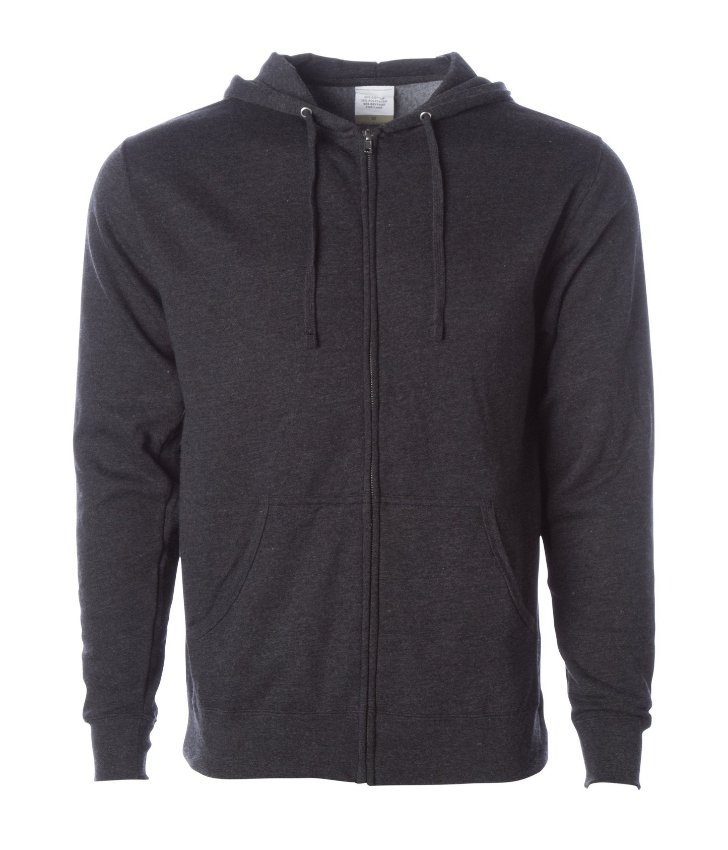 AFX4000Z Lightweight Zip Hooded Sweatshirt - Charcoal