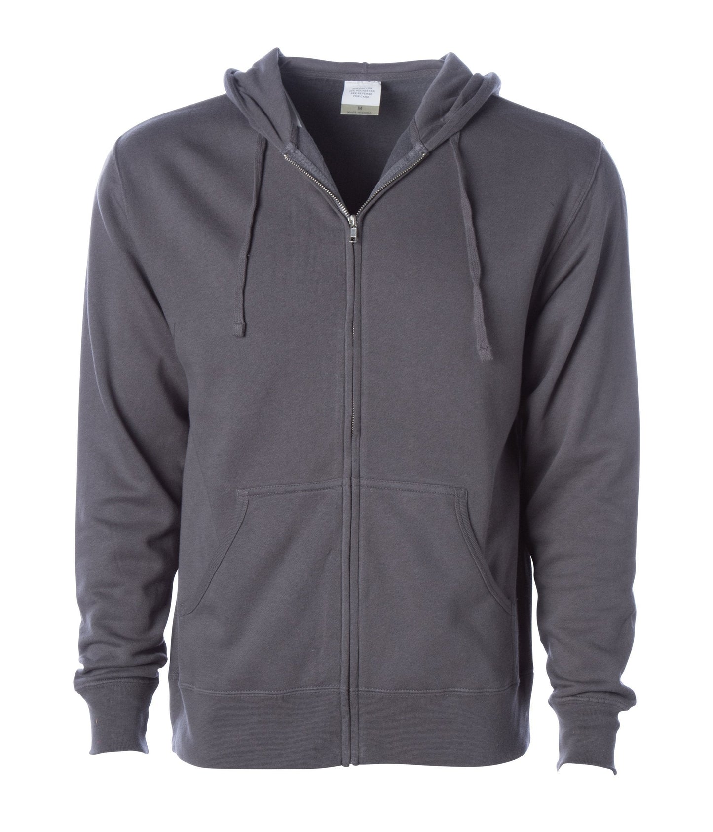 AFX4000Z Lightweight Zip Hooded Sweatshirt - Charcoal / S