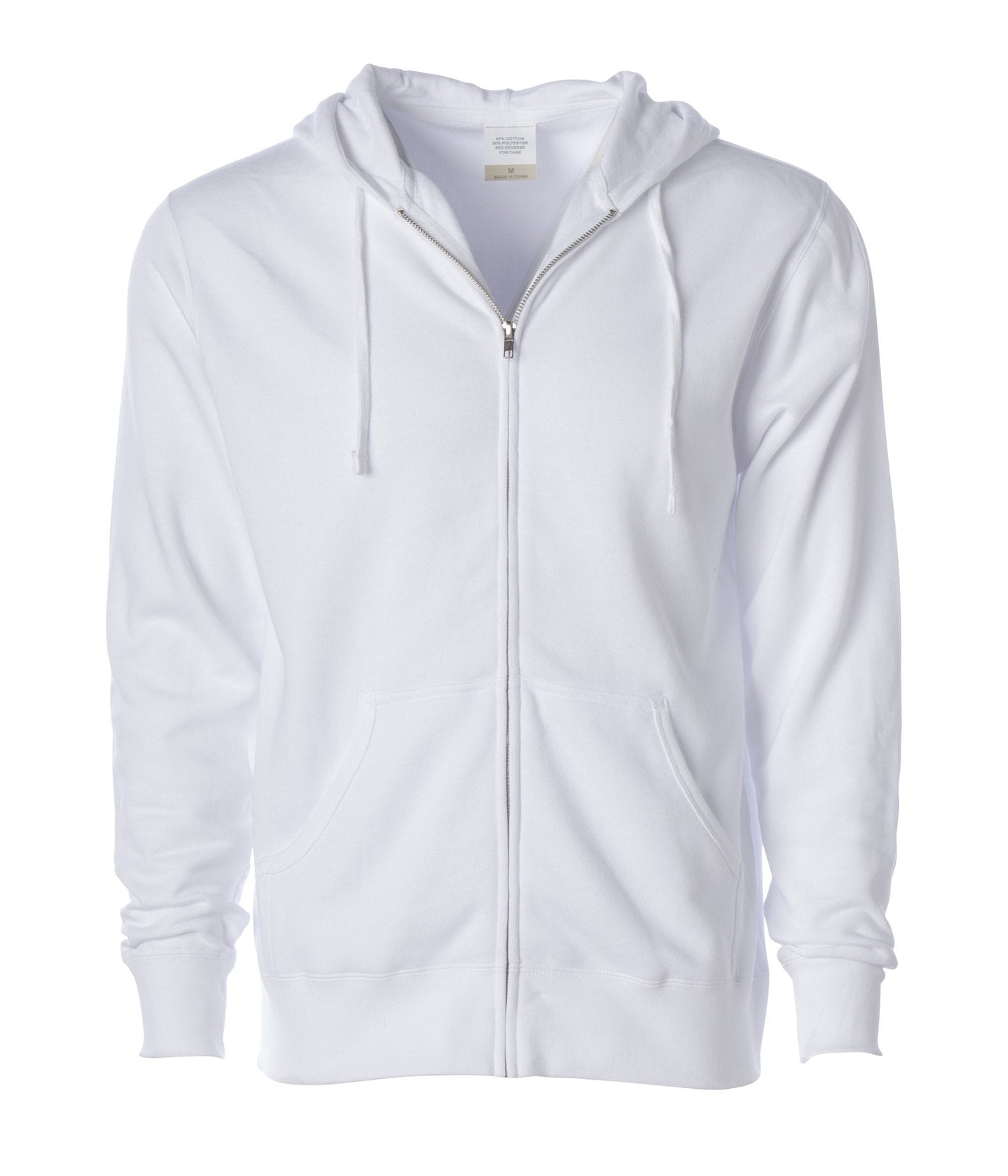 AFX4000Z Lightweight Zip Hooded Sweatshirt - White / XS ZIPS