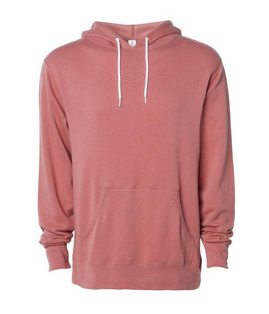 AFX90UN Unisex Pullover Hooded Sweatshirts - Dusty Rose