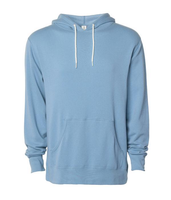 AFX90UN Unisex Pullover Hooded Sweatshirts - Misty Blue