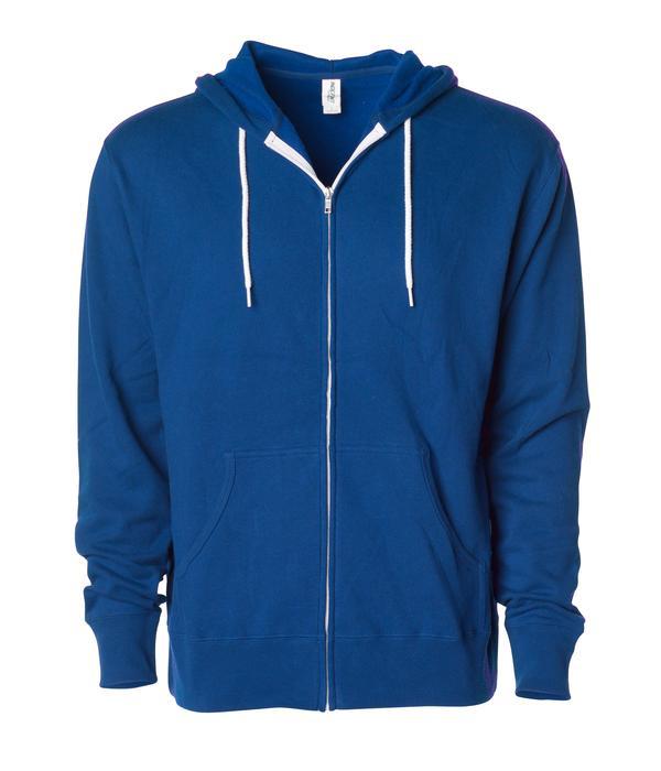 AFX90UNZ Unisex Zip Hooded Sweatshirts - Cobalt / XS ZIPS