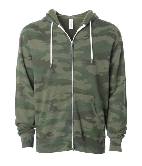 AFX90UNZ Unisex Zip Hooded Sweatshirts Forest Camo AFX AFX90 AFX90UNZ BASIC FLEECE dup-review-publication fleece INDEPENDENT MEN shsdparentproduct UNISEX WOMEN zip ZIPS