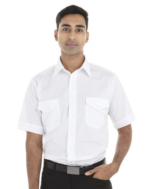 Aviation Short Sleeve Shirt Van Heusen Wovens