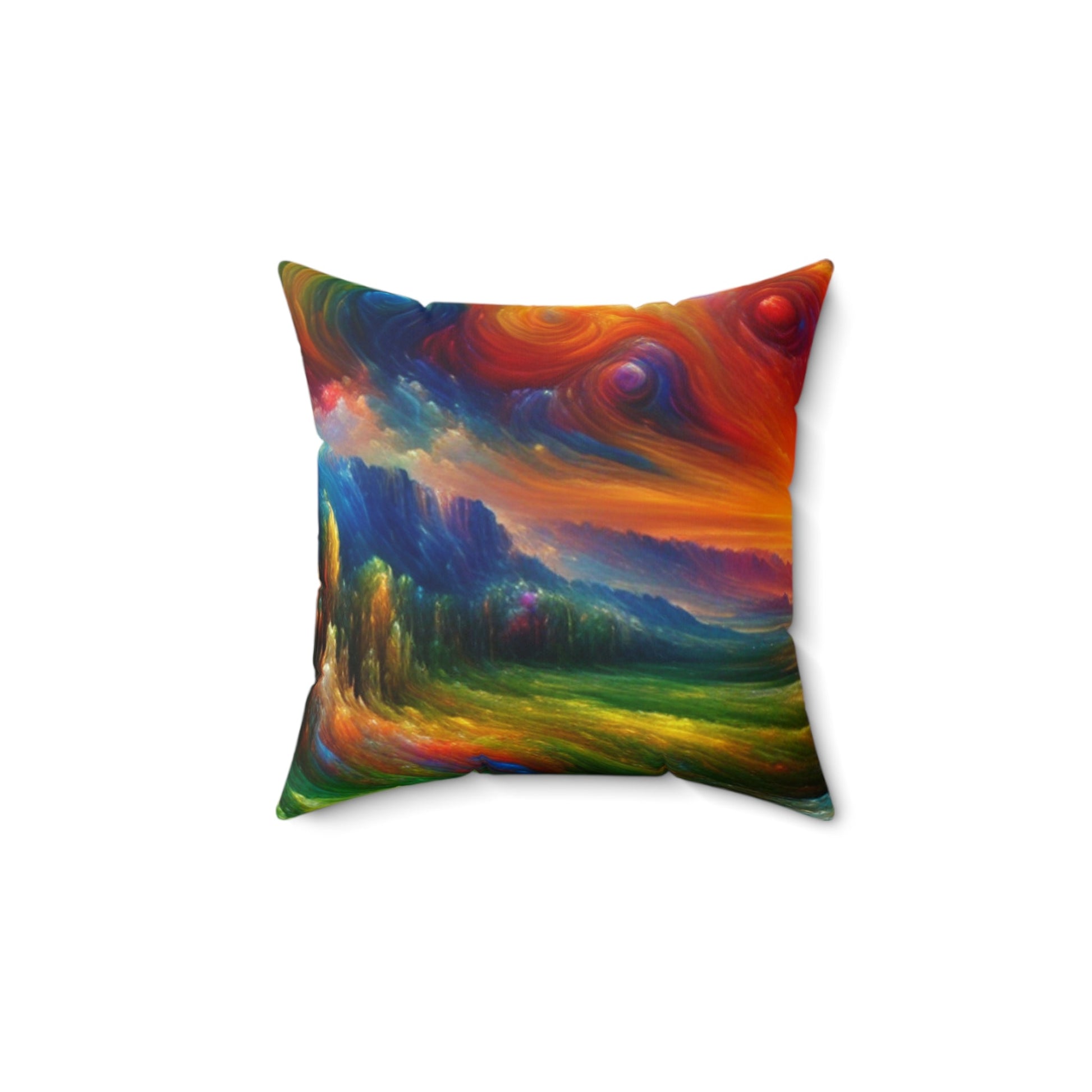 Benedicto Serrano - Polyester Square Pillow 14’ × Home Decor