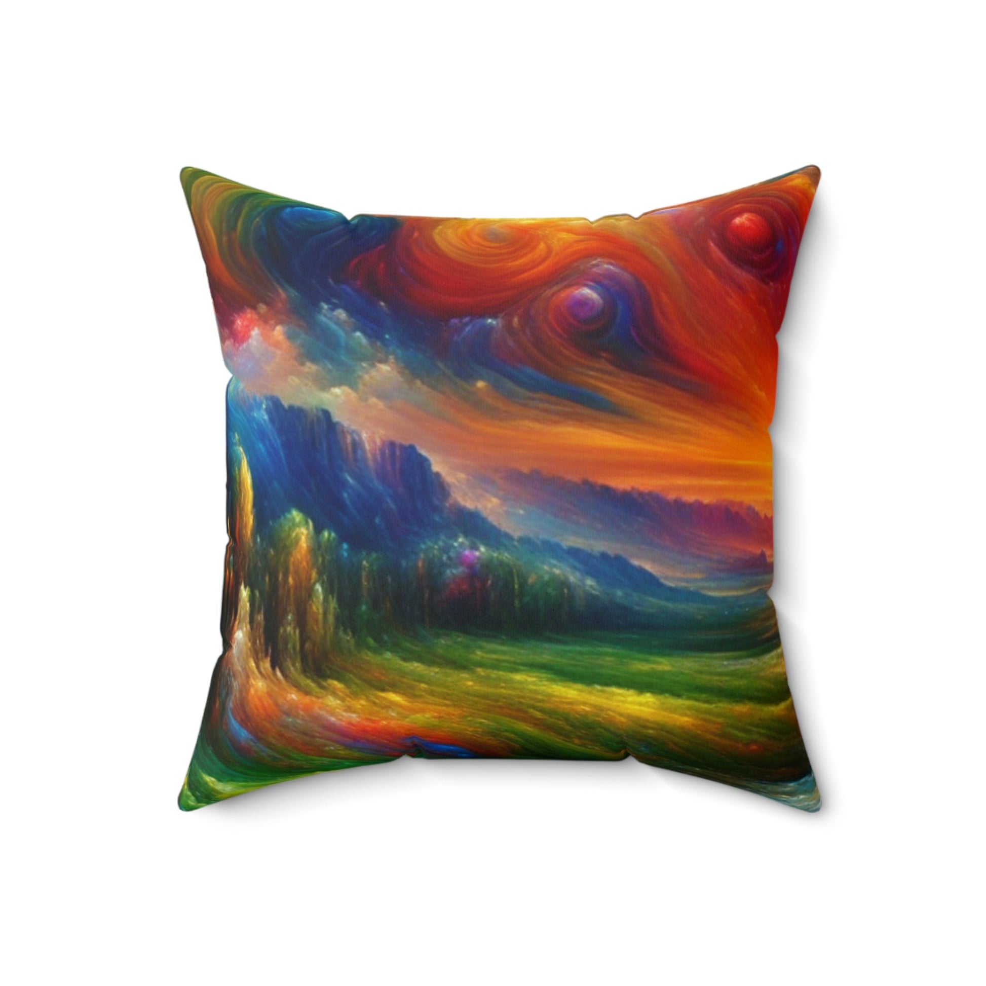 Benedicto Serrano - Polyester Square Pillow 18’ × Home Decor