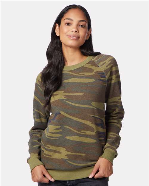 Champ Eco - Fleece Crewneck Sweatshirt - Camo / S