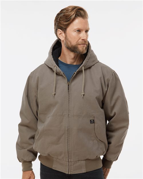 Cheyenne Boulder Cloth™ Hooded Jacket with Tricot Quilt Lining DRI DUCK Outerwear