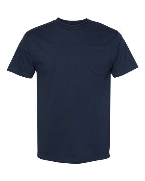 Classic Pocket T-Shirt Navy XL ALSTYLE T-Shirts