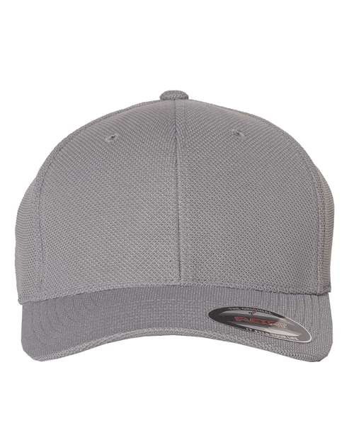 Cool & Dry Piqué Mesh Cap Grey One Size Flexfit Headwear