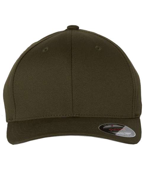 Cotton Blend Cap Olive Flexfit Headwear