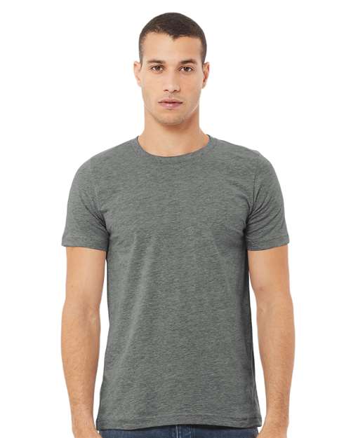 CVC Jersey Tee - Deep Heather Deep Heather BELLA + CANVAS T-Shirts