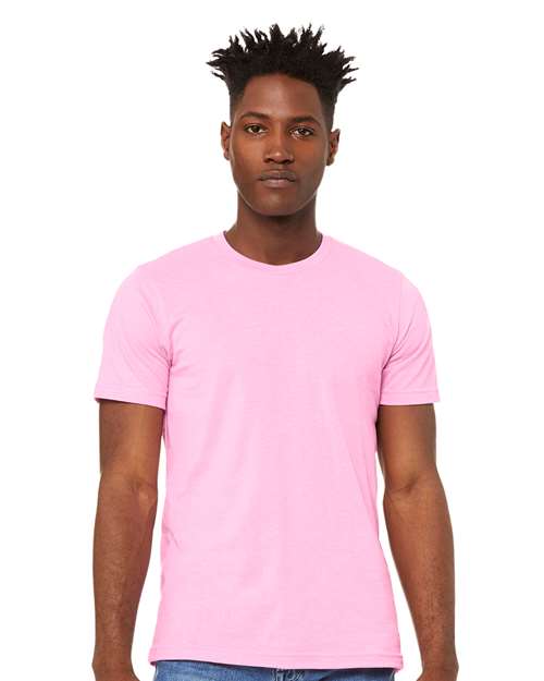 CVC Jersey Tee - Heather Bubble Gum / XS