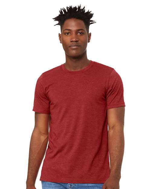 CVC Jersey Tee - Heather Canvas Red / XS