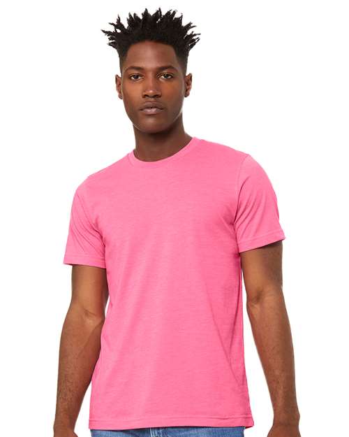 CVC Jersey Tee - Heather Charity Pink / XS