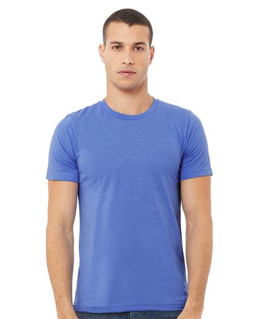 CVC Jersey Tee - Heather Columbia Blue / XS