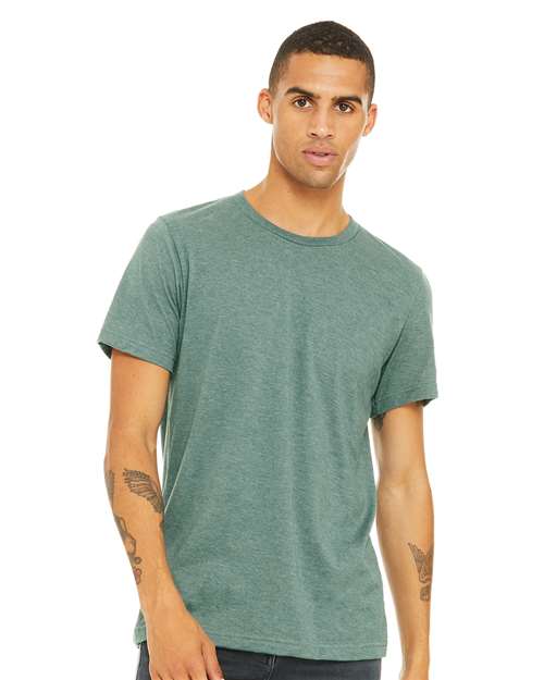 CVC Jersey Tee - Heather Dusty Blue / XS