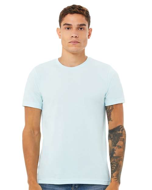 CVC Jersey Tee - Heather Ice Blue / XS