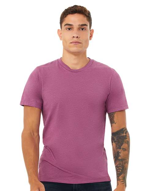 CVC Jersey Tee - Heather Magenta Heather Magenta BELLA + CANVAS T-Shirts