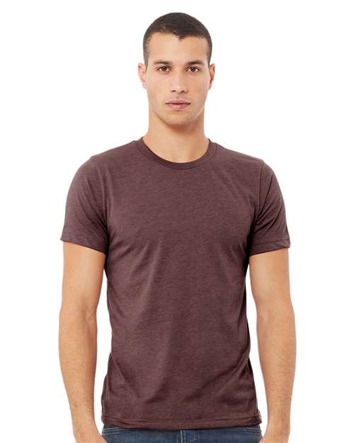 CVC Jersey Tee - Heather Maroon Heather Maroon BELLA + CANVAS T-Shirts