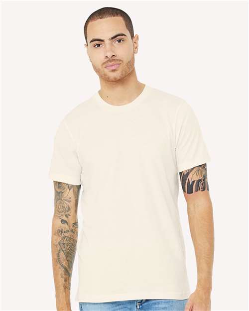 CVC Jersey Tee - Heather Natural / XS