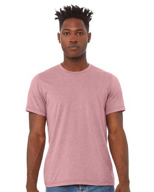 CVC Jersey Tee - Heather Orchid Heather Orchid BELLA + CANVAS T-Shirts