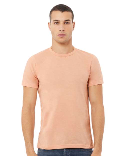 CVC Jersey Tee - Heather Peach Heather Peach BELLA + CANVAS T-Shirts