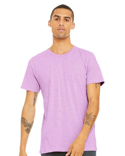 CVC Jersey Tee - Heather Prism Lilac Heather Prism Lilac BELLA + CANVAS T-Shirts