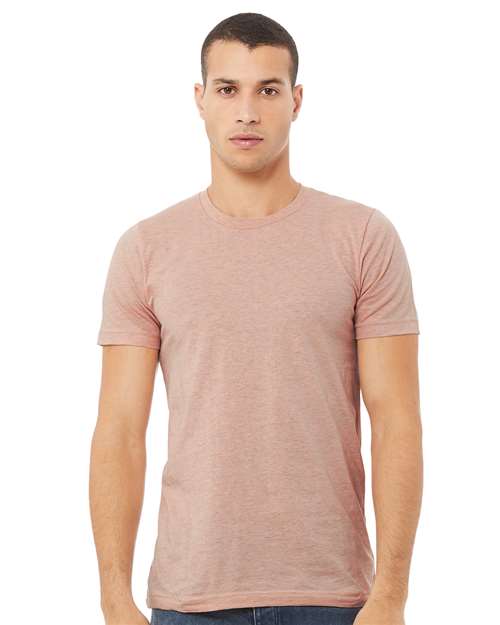 CVC Jersey Tee - Heather Prism Peach / XS