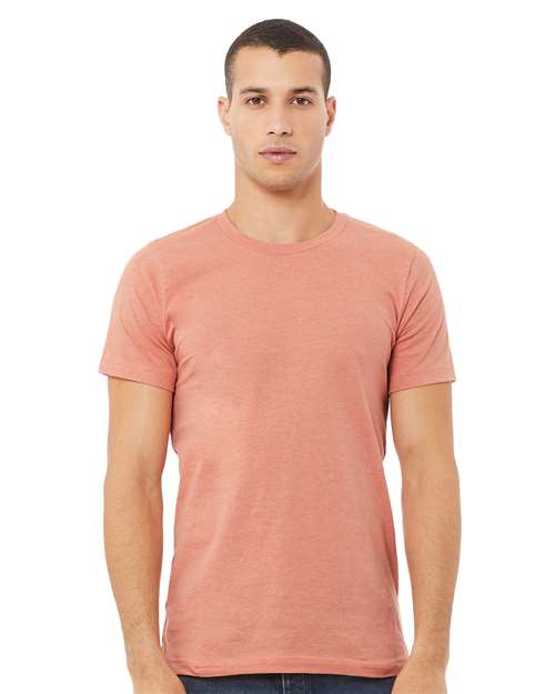 CVC Jersey Tee - Heather Prism Sunset / XS