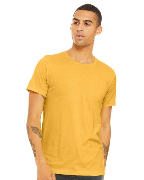 CVC Jersey Tee - Heather Yellow Gold Heather Yellow Gold BELLA + CANVAS T-Shirts