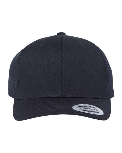 CVC Snapback Cap Black Adjustable Headwear YP Classics