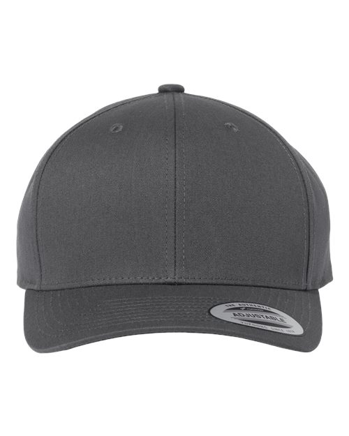 CVC Snapback Cap Charcoal Adjustable Headwear YP Classics