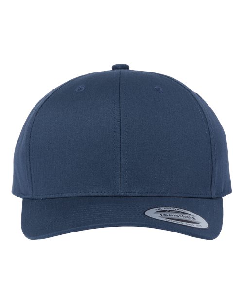 CVC Snapback Cap Navy Adjustable Headwear YP Classics