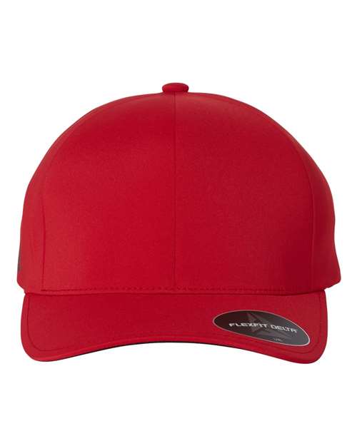 Delta® Seamless Cap Red Flexfit Headwear