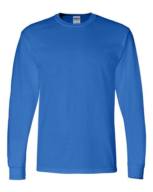 DryBlend® 50/50 Long Sleeve T-Shirt Royal Gildan T-Shirts - Long Sleeve