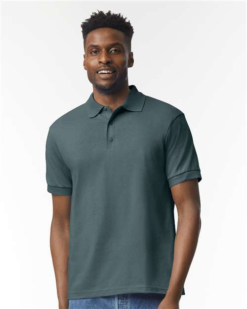 DryBlend® Jersey Polo - Dark Heather Dark Heather Gildan Sport Shirts