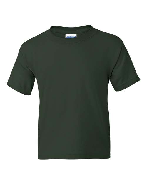 DryBlend® Youth T - Shirt - Forest Green / XS